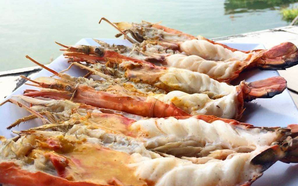 บ้านชิดกรุง กุ้งเผา บ้านชิดกรุง กุ้งเผา