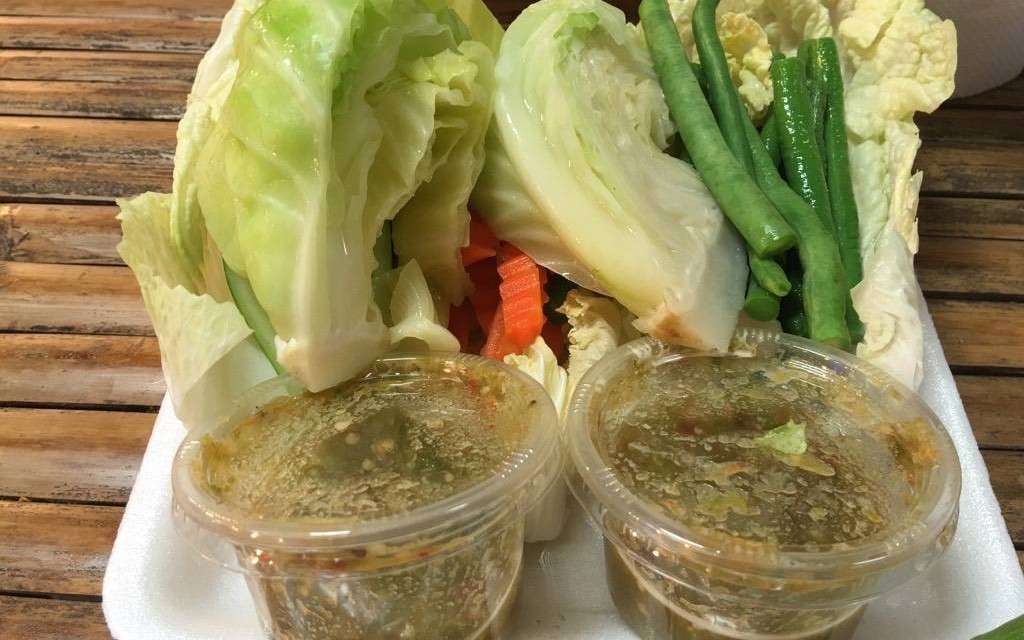 พิสมัยปลาเผา ตลาดน้ำคลองลัดมะยม