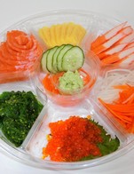 Hurricane salmon set 350บาท