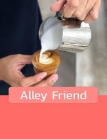 โปรโมชั่น Alley Friend ลด 10 บาท เมื่อสั่งเมนู Cappuchino Hot, Es-Yen, Iced Cappuccino, Mocha Hot, Yuzu Alley, Cold Brew Tonic, Cold brew#4 Brazil, Yusuf Honey Long Black, Iced Americano, Latte Hot, Iced Salted Caramel, Americano Hot, Iced Zylon Lemon Tea, Cold Brew#5 Ethiopia, Cold brew#3 Milk, Cold Brew#1, Espresso on the rock, Chocolate Hot#, Ginger-Lime Short Black, Iced Hojicha Latte, Piccolo Latte, Iced Latte, Frespresso, Iced Mocha, Iced Chocolate, Iced Zylon Latte, Cold brew#2, Iced Premium Matcha Latte, Espresso, Double Shot Espresso, CoCo Short Black, Iced Chocco mint, Aussie’s Lemonade Cold Brew, Dirty Alley