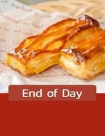 โปรโมชั่น End of Day แถม เมนูในหมวด PIE เมื่อสั่งเมนูในหมวด PIE จำนวน 3 ที่