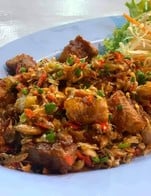 หมูกรอบผัดพริกเกลือ