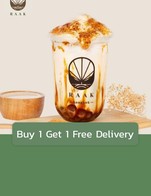 โปรโมชั่น Buy 1 Get 1 Free Delivery  แถม กาแฟครีมโฟมตาลโตนด Delivery, ชานมตาลโตนด Delivery, วาฟเฟิลตาลโตนด, นมสดตาลโตนดเบิร์นไฟ Delivery, นมสดตาลโตนด Delivery, ชาไทยตาลโตนด Delivery, ขิงโซดาตาลโตนด Delivery, นมสดสตรอว์เบอร์รี่ตาลโตนด Delivery, ชานมตาลโตนดเบิร์นไฟ Delivery, ทองม้วนตาลโตนด, น้ำมะนาวตาลโตนด Delivery, นมชอคโกแลตตาลโตนด Delivery, น้ำตาลโตนดแท้ Delivery, สตรอว์เบอร์รี่โซดาตาลโตนด Delivery, น้ำขิงเก็กฮวยตาลโตนด Delivery เมื่อสั่งเมนู  จำนวน 1 ที่