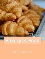 โปรโมชั่น Bakery & Food ลด 50 % เมื่อสั่งเมนู Coffee & Caramel Macadamia cake, Toast with Pandan, Butter Cake, Brownie, Sandwich Box Ham Cheese, Quiche 1 piece, Banana Cake, Pick me up, Toms GDG, Croissant Chocolate, Charcoal Cake, Chocolate muffin, Chicken Mayo Croissant, Chocolate Cake, Croissant Ham Cheese, Toast with Jam, Vanilla Waffle, +Cheese, Sourdough Ham Cheese (L), Lemon Cake, Croissant Pandan, Earlgrey Yoghurt Cake, Plain Croissant, Lemon Tart, Coconut Cake, Coffee Cake, SAUSAGE PUFF, Sourdough, Red Velvet Cheesecake, Blueberry muffin, Mini Croissant, Caramel Cornflakes, Black Cocoa Waffle, Set mini croissant with pandan, GUSS DAMN GOOD, Chicken Mayo Box, Cookie, Red Velvet Cake, Soudough Ham Cheese (S), Thai tea Cake, +Ham, Strawberry Shortcake, Banoffee Pie