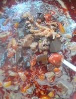 มีขายเฉพาะทุกวันเสาร์เท่านั้น ขนมจีนน้ำเงี้ยวตีนไก่หนักเครื่อง ลำแต้ ถู๊ก/ถูก ล้ำลำ ชุด40.-ลดให้อีก 10%