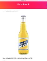 โปรโมชั่น San 4 ฟรี 1 แถม San Miguel Light, San Miguel Red เมื่อสั่งเมนู  จำนวน 4 ที่