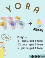 โปรโมชั่น fee 1 ลด 100 % เมื่อสั่งเมนู Cup : Chilli Rock Road , Cup : Mango & Nam Pla Waan, Cup : Rum Raisin, Cup : Matcha Cookie Dough, Cup :  White Malt & Toob-Tab, Cup : Fish sauce caramel, Cup : Coconut & Palm sugar, Cup: Milk & cornflakes