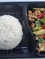 แกงเขียวหวานไก่กรอบ