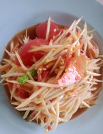 ตำปลาร้าปกติ50ขาย40บาท
