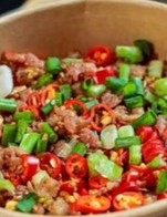 กระเพราเผ็ดร้น