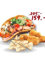 โปรโมชั่น Special Taco Set ลด 46 บาท เมื่อสั่งเมนู ไวท์ เซต [White Set], เลิฟเวอร์ เซต [Lovers Set]