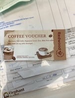 โปรโมชั่น Coffee Voucher 50bth ลดเหลือ 50 บาท เมื่อสั่งเมนู Iced Caffe Latte, Hot Macha Latte, Iced Americano, Hot Caramel Toffee Nut Latte, Iced Chocolate, Iced Caramel macchiato, Medi Pink Lychee  Coffee, Zesty Calamansi Tea, Hot Mocha, Zesty Calamansi Coffee, Floral Lychee Tea, Hot Caffe Latte, Hot Cappuccino, Caramel Cremebrulee Frappe, Iced Cappuccino, Minty Cocoa, Refreshing Grapefruit Yuzu Coffee, Iced Macha Latte, Hot Chocolate, Piccolo, Hot Americano, Iced Mocha, Redwood Coffee (Thai style coffee), Iced Nutty Delight Latte, Hot Caramel Macchiato