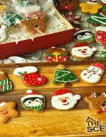 โปรโมชั่น Pro35 Royal X’Mas Cookies size S  ลดเหลือ 35 บาท เมื่อสั่งเมนู (s) Royal lcing 1 pcs.