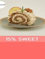 โปรโมชั่น 15% SWEET  ลด 15 % เมื่อสั่งเมนู ช็อกโกแลตฟัดจ์, แอปเปิ้ลครัมเบิ้ล พร้อมไอศกรีมวนิลา, โรลครีมกาแฟ, บานอฟฟี่