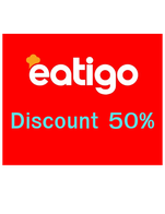 โปรโมชั่น Eatigo 50% Dis ลด 50 % เมื่อสั่งเมนูในหมวด NOODLES – WONTONS, BBQ ROASTED |  BRAISED, CONGEE, CHEF’S FAI RECOMMENDED, APPETIZERS, RICE DISHES – BAKED RICE, DESSERTS, SPECIAL VARIETIES