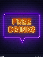 โปรโมชั่น FREEDRINK แถม Mineral Water, Fanta Red, Tonic , Sprite, Iced Thai Tea, Iced Thai Green Tea, Fanta Green, Fanta Orange, Schweppes Lime Soda, Soda, Coke Original, Coke Zero เมื่อสั่งเมนู  จำนวน 1 ที่