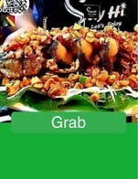 โปรโมชั่น Grab ลด 100 % เมื่อสั่งเมนูในหมวด เมนูยำ / Spicy Salad, เมนูน้ำพริก, มิกเซอร์, เมนูแนะนำ Recommend, อาหารจานเดียว, เมนูเส้น, ดองซีอิ๊ว-น้ำปลา, อาหารเซ็ท โปร, เมนูต้ม / Boiled, ขนม, เมนูสันในโคขุน, เมนูผัด / Stire-Fried, spy, เค้ก, สลัด Salad, ปู, กั้ง, เค้กกล้วยเล็บมือนาง, พายสับปะรด, กาแฟ, เมนูทอด / Fried, ค่าห้อง, กุ้ง, ข้าวสวย, น้ำหวาน, หมึก, เมนูนึ่ง / Steam, สินค้าสำเร็จรูป, อาหารทานเล่น, เมนูแกง / Curry, ไวน์, เหล้า, หอย, อาหารจีน, ส้มตำ, ปลาทะเล, โซจู, เบียร์, เมนูปลาแซลมอน, เบียร์สด, ของหวาน ไอศครีม เบเกอรี่