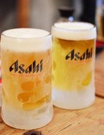 โปรโมชั่น Happy Hour Asahi (L) ลด 30 บาท เมื่อสั่งเมนู เบียร์อาซาฮี L (640 ml.)