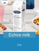 โปรโมชั่น Echire milk แถม  เมื่อสั่งเมนู  จำนวน 2 ที่