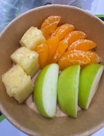 โปรโมชั่น ส่วนลด 5 บาท ลด 5 บาท เมื่อสั่งเมนูในหมวด ผลไม้สมูทตี้ ใส่นม ( Smoothie with milk ), น้ำสกัดผักผลไม้( Cold Pressed Juice 250 ml ), ผลไม้ปั่น ( ไม่ใส่นม ) ( Smoothie without Milk), นมเกาหลี ( Korean Milk), เมนูพิเศษ (special menu ), อะโวคาโด ( Avocado ), อื่นๆ, Protein Shakes, ผลไม้คั้นสด 100% (Juice ), แลกน้ำฟรี 55 บาท, เมนูประจำเดือน