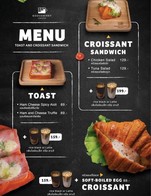 โปรโมชั่น Latte&Toast/Croissant  ลด 30 บาท เมื่อสั่งเมนู  จำนวน 1 ที่