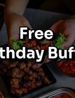 โปรโมชั่น Birthday Free Buffet ** ลด 100 % เมื่อสั่งเมนู ไอศครีม, บุฟเฟต์ เด็กสูงไม่เกิน 100Cm, ค่าปรับทานเหลือ, ค่าเกินเวลา 30 นาที, Buffet รอบพิเศษ, Buffet อายุต่ำกว่า 4 ปี, บุฟเฟต์ เด็กสูง100Cm_130Cm, ค่าเปลี่ยนตะแกรง, Buffet Hallasan