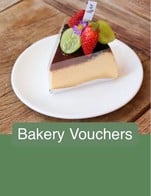 โปรโมชั่น Bakery Vouchers  ลด 120 บาท เมื่อสั่งเมนูในหมวด Bakery