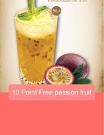 โปรโมชั่น 10 Point Free passion fruit  แถม Passion Fruit With Honey Soda น้ำเสาวรสรัญจวน เมื่อสั่งเมนูในหมวด Drink เครื่องดื่ม, Promotions, Rice Bowl , STEAK, Chef's Special, Additional, Ka Prow , Seafood , Starter , Vegetable ผักครึ่งหนึ่งอย่างอื่นครึ่งหนึ่ง, อร่อยซ่ากับโค้ก ครบ 1 บาท