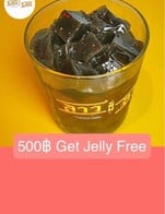 โปรโมชั่น 500฿ Get Jelly Free แถม เมนูในหมวด ของหวาน | Desserts เมื่อสั่งเมนูในหมวด ยำ | Spicy Salads, ต้ม | Soups, ส้มตำ | Papaya & Fruit Salads (Som Tum), ย่าง | Grilled Dishes, อาหารจานเดียว | One-Dish Meals, ลาบ | Larb, ของทานเล่น | Appetizers ครบ 500 บาท