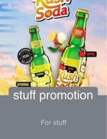โปรโมชั่น stuff promotion  ลด 40 บาท เมื่อสั่งเมนู Krush Soda