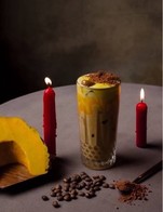 โปรโมชั่น Promotion Grab 10% for pumpkin latte ลด 10 % เมื่อสั่งเมนู Werther’s Pumpkin Latte