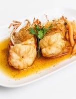 โปรโมชั่น ส่วนลดกุ้งแม่น้ำทอดเกลือ ลดเหลือ 850 บาท เมื่อสั่งเมนู กุ้งแม่น้ำทอดเกลือ