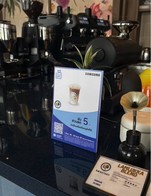โปรโมชั่น Samsung Galaxy Gift ลด 5 บาท เมื่อสั่งเมนู Jamaica Affogato, Iced Clear Matcha, Iced Cocoa, (Filter Coffee) Rwanda, (Filter Coffee) Brazil Santos, Hot Chocolate (Cocoa), (Filter Coffee) Ethiopia Yirgacheffe, Hot Latte, Matcha Frappe, Thai Tea, Piccolo, (Filter Coffee) Guatemala Antiqua, Bloody Cold Brew, Espresso Macchiato, Matcha Coconut, Hot Americano, (Filter Coffee) Honduras Whiskey, Black Cold Brew, Iced Caramel Macchiato, Cocoa Frappe, Wake up C, Hot Matcha Latte, Flat White, Iced Mocha, Iced Americano, Red Lemon Soda, Iced Matcha Latte, Iced Latte, Black Sunset, Passionate Orange Crush, Cookie and Cream Frappe, Hot Cappuccino, Thai Coffee (Espresso Yen), Hot Caramel macchiato, Americano Coconut, Iced Black Tea Honey Lemon, Jamaica Cocofee (Signature), Jamaica Dirty, Honey Lemon Soda, Berries Bomb, Thai Pink Milk (Nom-Yen), Double Espresso, Matcha Dirty, Hot Mocha, White Cold Brew , Lady matcha, Iced Cappuccino, (Filter Coffee) Colombia Quindio, (Filter) Blue Mountain, (Filter Coffee) Kenya Kirinyaga