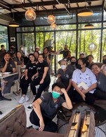 โปรโมชั่น สิทธิเครื่องดื่มพนักงาน ลด 50% ลด 50 % เมื่อสั่งเมนูในหมวด Smoothie (M), 4AM Light Roast (L), Tea (L), Tea (M), Coconut (M), Coconut (L), Non-Coffee (M), Dark Enchantment (L), 2AM Dark Roast (M), Sparkling (L), Non-Coffee (L), 3AM Medium Roast (M), 4AM Light Roast (M), 3AM Medium Roast (L), Dark Enchantment (M), 2AM Dark Roast (L), Sparkling (M)