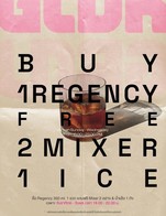 โปรโมชั่น Regency ลด 100 บาท เมื่อสั่งเมนู Schweppes Ginger Ale, Coke, Tonic, Soda, Water, Schweppes manao soda zero, Coke zero, Sprite, Schweppes manao soda, Schweppes yuzu