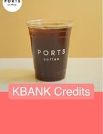 โปรโมชั่น KBANK Credits  ลด 5 % เมื่อสั่งเมนูในหมวด Signature Menu, Classic Coffee, Hand drip, Non Coffee