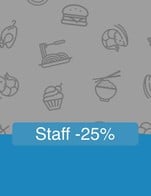 โปรโมชั่น Staff -25% ลด 25 % เมื่อสั่งเมนู The Orange Cat, Lonely Dinosaur, มั่ง มี ศรี สุข, Teddy love, Peach tea/soda, Royal Chocolate, Basque Cheese Cake, Hogsmeade, Tiramisu, Coconut Matcha Latte (Premium), Baby Carrot, Ice Americano Medium Roasted, Hot Matcha STANDARD, Matcha timbering, Taro choux, Hot Genmaicha, Earlgray Tea Set, Hojicha Latte, Dolce Banana, Blueberries Creamcheese Choux, Lemon Choux, Matcha Choux, Bitter Sweet Dreams, Coconut Coffee Latte, Es Yen, Hot Matcha PREMIUM, Hot Cappuccino, Chocolate Nutella Choux, Americano Orange, Ice Caramel macchiato, Ice Cappuccino,  มัตจะ ลัตเต (สแตนดาร์ด) Matcha Latte' (Standard), Coconut Matcha Latte (Standard), Medium Espresso Shot, Rasberry, Apple Choux, Morning After, Days Drunk, Lonely Night, Hot Amaricano Dark Roasted, Hot Coffee Latte, Crispy Croissant, Ice Matcha Latte (Premium), Peach tea cup, Thai Milk Tea, Ice Milk, Ice Cocoa, Dark Espresso Shot, Lychee Soda, Ice Coffee Latte, Americano Coconut, Hot Mocha, Hot Americano Medium Roasted, Hot Houjicha, Banoffee Choux, Ice Americano Dark Roastes, Earl Grey tea cup, Pure Genmaicha, Pineapple Choux, Happy Wrinkle, Strawberry Overload Timber ring, Nutella Mania Timber ring, Flat Croissant Chocolate, Pure Mint tea cup, Hot Cocoa, Ice Mocha, Honey Lemon Soda, Hot milk, English breakfast tea cup, Chocolate H, Chamomile tea cup, Strawberry Choux, Caramel Popcorn Choux, Hot Caramel macchiato, Coconut Choux, Today Is Present, La Vie En Rose, Banana Republic, Shio pan, Ham Cheese, Summer sour, Fried, Chic n' Chips, Plain Croissant, Butterfly Chinamon, Into The Blue, Indepandan Creamcheese, Indepandan Sparkling, Pineapple Americano Soda , Lychee Americano Soda , American Soft Cookies, Black Peper Mushroom Pie, Chicken Curry Pie, Squeeze, Pure Matcha STANDARD, Pure Matcha PREMIUM, Pure Hojicha, Genmaicha Latte, เค้กหัวใจ, Orange Matcha, Honey Lemon Matcha , Coco Cranberry cookie, Gone Nut, 9•9 Shiopan+Americano Dark, 9•9 Fried+Lemon ice tea, Hot Hojicha, ชามะนาว, Spooky Cookies, Luna, Choux cream, Box set Lonely choux, Garlic bread, Mr.Ginger, Mistletoe, This Christmas, Americano Honey Lemon, Tiramitsu M, Snowman, Angry T-Rex, Dugong the "Diva", caramel cornflakes