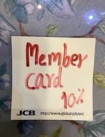 โปรโมชั่น Member card 10% ลด 10 % เมื่อสั่งเมนูในหมวด Salad & Soup, Wine, Desserts, Topping , Kids, Meat & Fish, Gratin, Hamburg Steak, Add Food, Spaghetti, Tonkatsu, Omu Rice, A LA CARTE, MENU SET Lunch, Original Curry, special, Soft Drink, counter