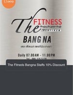 โปรโมชั่น The Fitneds Bangna Staffs 10% Discount ลด 10 % เมื่อสั่งเมนูในหมวด Frappe, 0 Cal Soda, Regular Soda, Hot Chocolate, Healthy Smoothie, Special Blend, Hot Specialty Single Origin, Iced Specialty Single Origin, Hot Matcha, Iced Chocolate, Iced Single Origin, Iced Coffee(M/L), Hot Single Origin, Iced Coffee(M/D), Iced Matcha, Thai Style Coffee, Iced Thai Tea, Hot Coffee(M/L), Hot Coffee(M/D), Hot Special Matcha, Iced Special Matcha