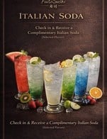 โปรโมชั่น FREE ลด 39 บาท เมื่อสั่งเมนู บูฮาวาย, แอปเปิ้ลเขียว, ลิ้นจี่ โซดา , สตอเบอรี่, กีวี