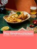 โปรโมชั่น pro chicken ลด 41 บาท เมื่อสั่งเมนู  จำนวน 2 ที่