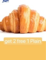 โปรโมชั่น get 2 free 1 Plain แถม Plain เมื่อสั่งเมนู จำนวน 2 ที่