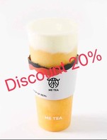 โปรโมชั่น Mango discount 20 ลด 20 % เมื่อสั่งเมนู VERY MANGO CHEEZO TEA เวรี่แมงโกชีสโซ่ที 芝芝芒芒