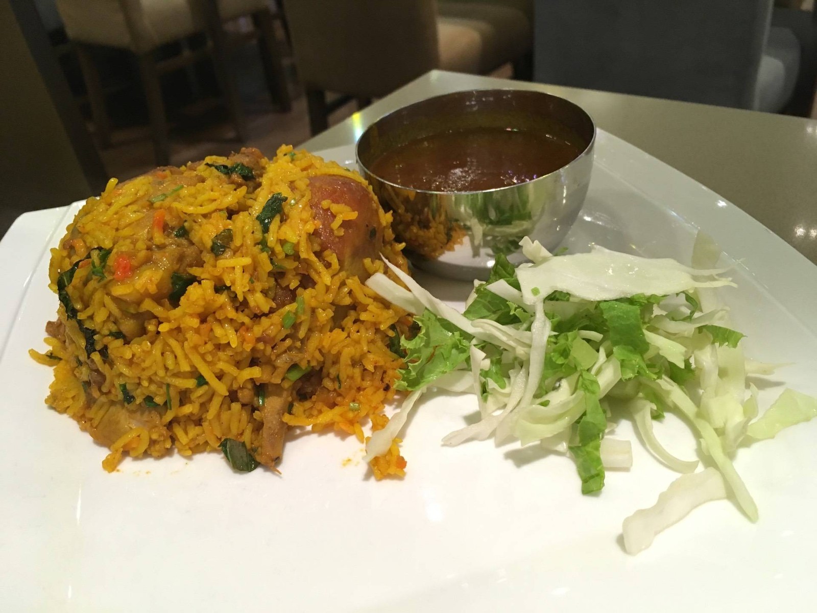 chicken biryani ร้าน Royal India Siam Paragon ชั้นG สยามพารากอน