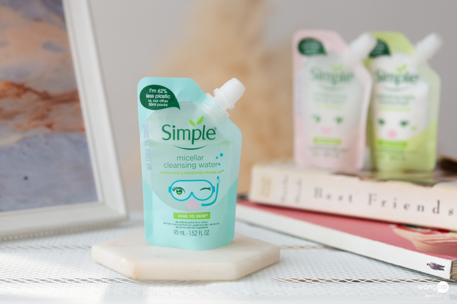 simple micellar cleansing water รีวิว line