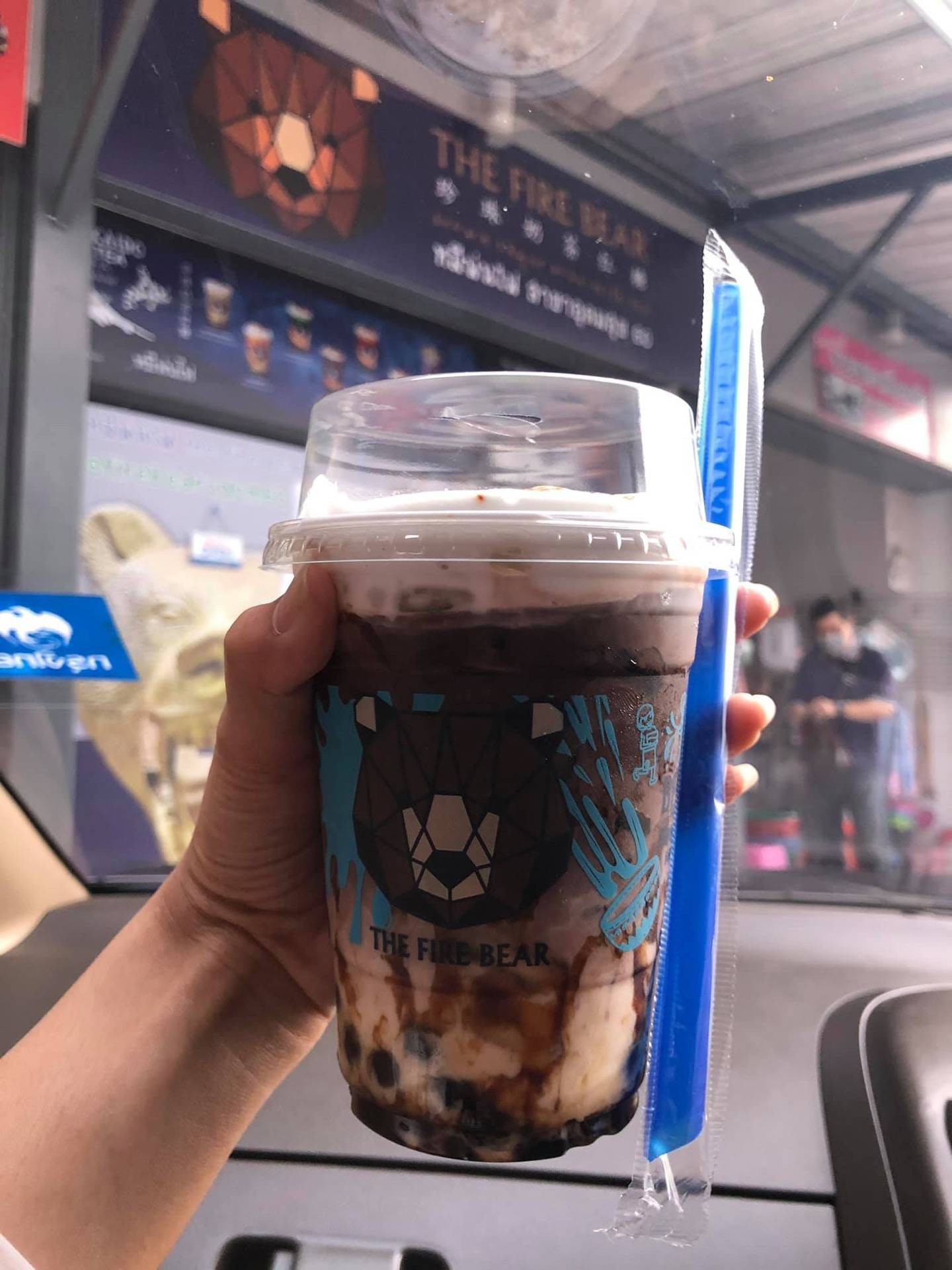 ดาร์กโกโก้หมี LM ร้าน หมีพ่นไฟ The Fire Bear อุดมสุข 60 Wongnai