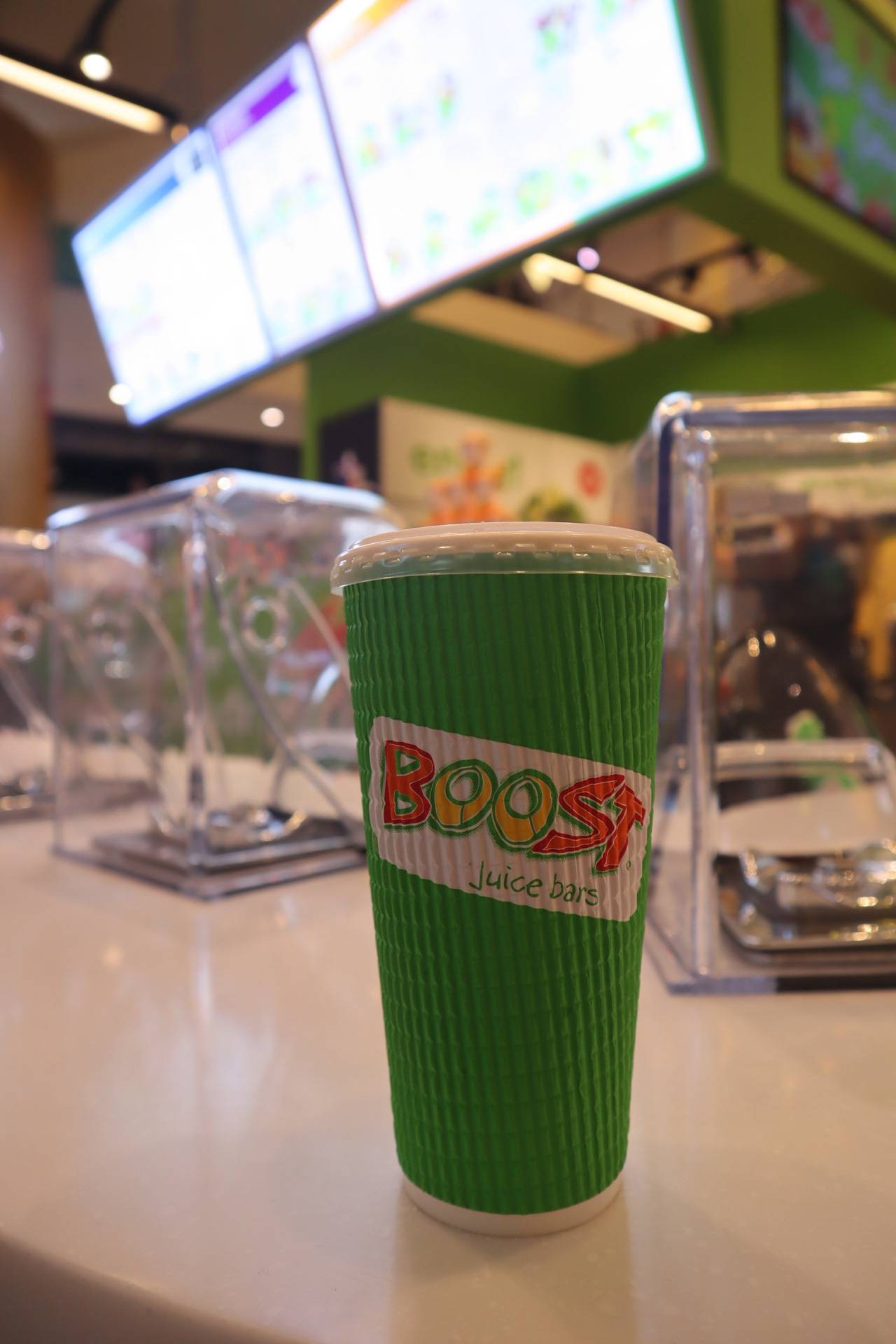 Original All Berry Bang ร้าน Boost Juice Bars Siam Paragon Wongnai