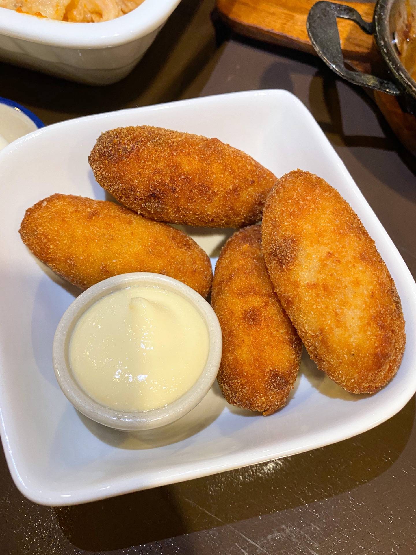 Croquettes ร้าน Barcelona Gaudi