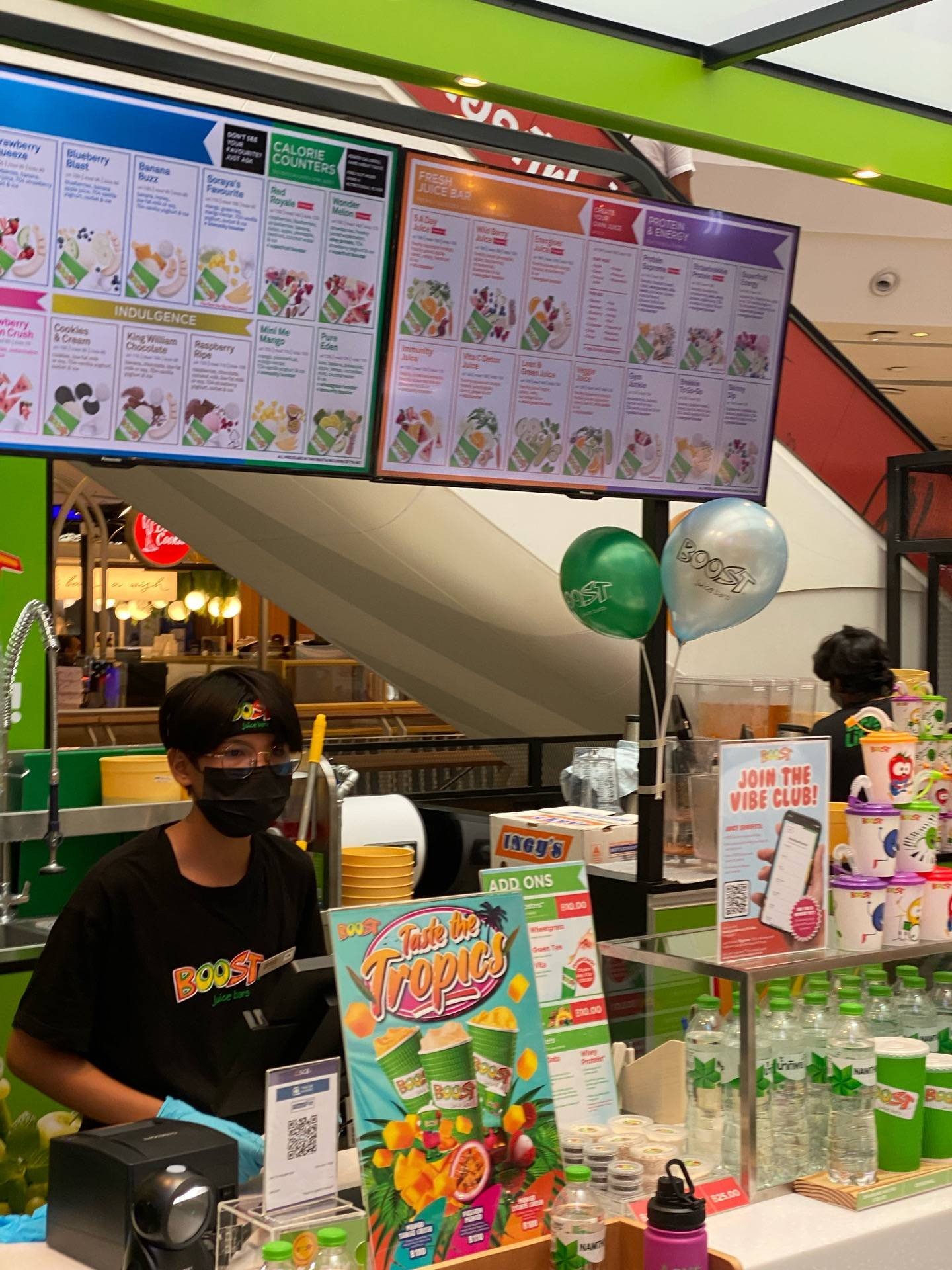 ร้าน Boost Juice Bars Central Plaza Westgate รีวิวร้านอาหาร Wongnai