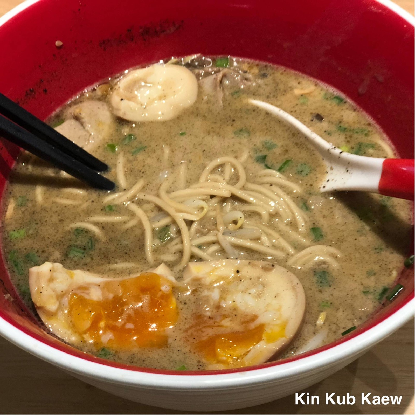 Kurobisho Tonkatsu Soba ร้าน Tsuta Japanese Soba Noodle Michelin